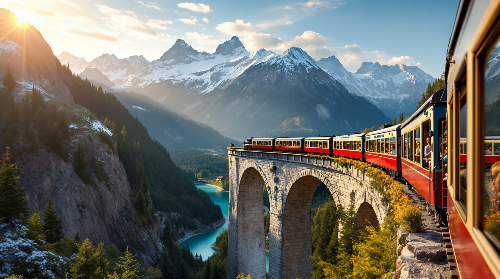train dans le monde