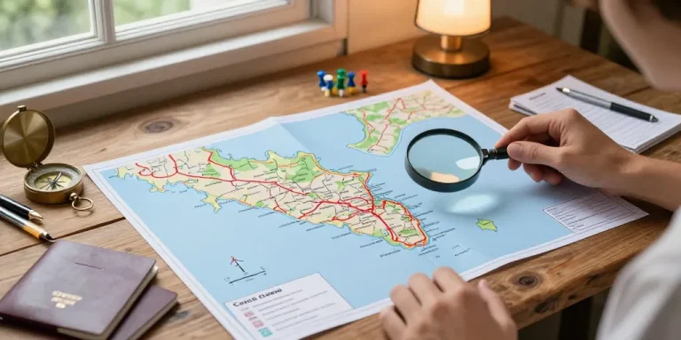 carte ile corfou