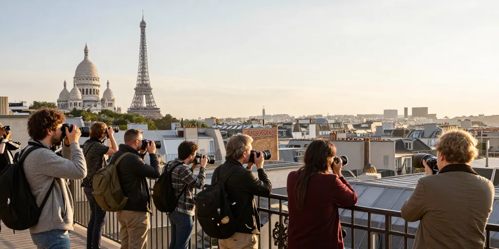 paris vue d'en haut