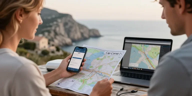 cap corse maps