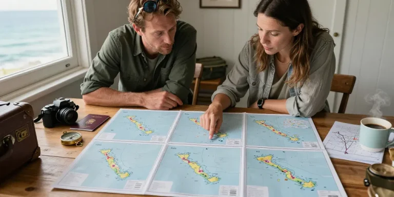 carte géographique des iles du pacifique