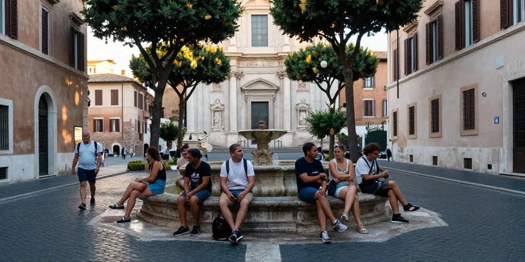 rome en été